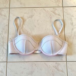 TRIANGL Swimwear White Swimsuit Top